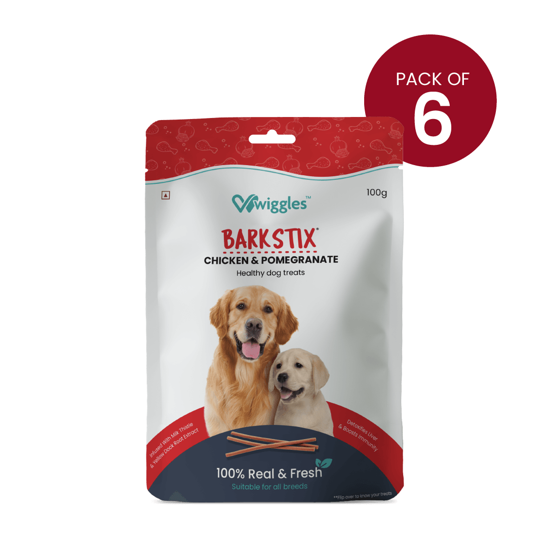 Barkstix Dog Treats for Training Adult & Puppies, (Chicken & Pomegranate)