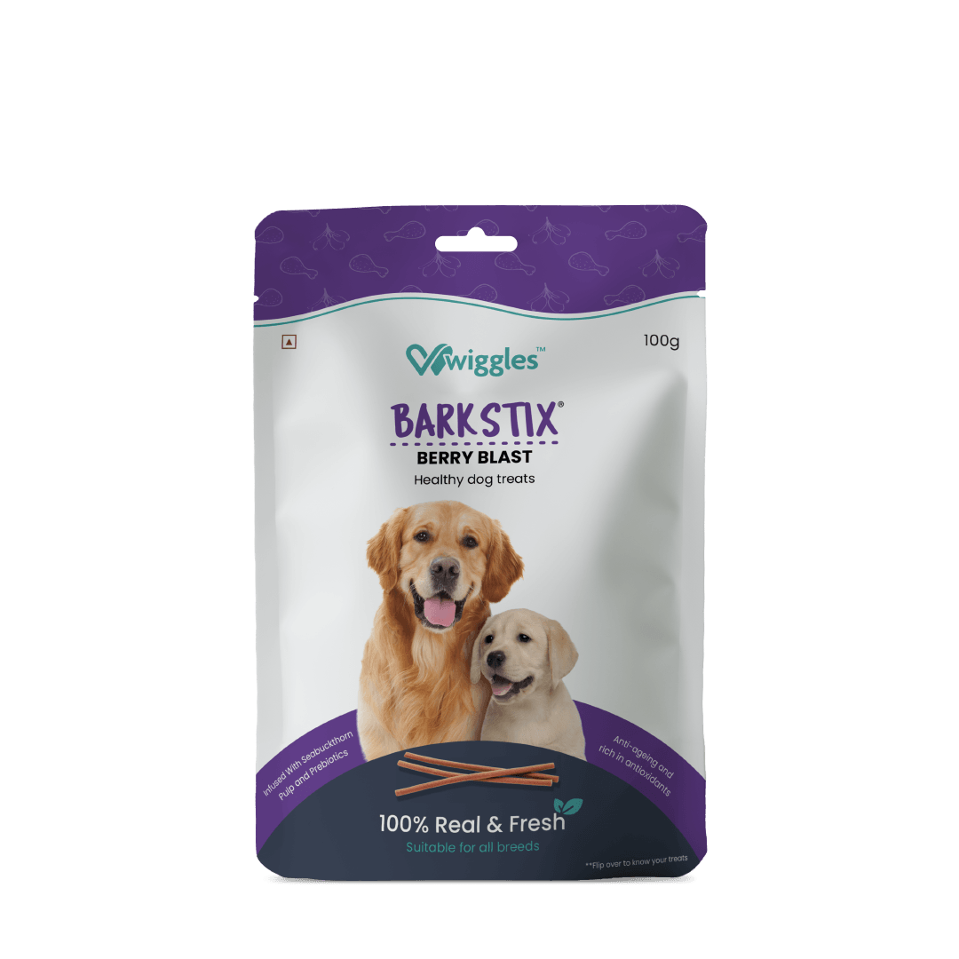 Barkstix Dog Treats for Training Adult Puppies, (Berry Blast)