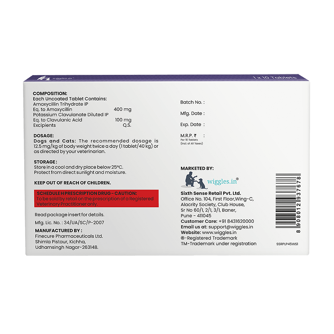 WIGCLAV™ 500 MG (10 TAB)