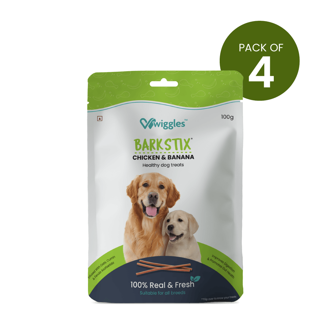 Barkstix Dog Treats for Training Adult & Puppies, (Chicken & Banana)