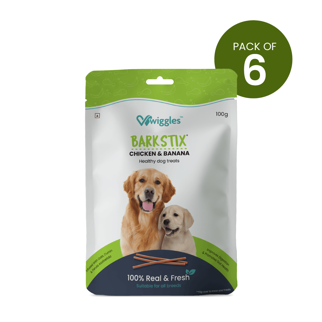 Barkstix Dog Treats for Training Adult & Puppies, (Chicken & Banana)