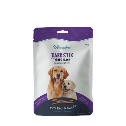 Barkstix Dog Treats for Training Adult & Puppies, (Berry Blast) - Wiggles.in