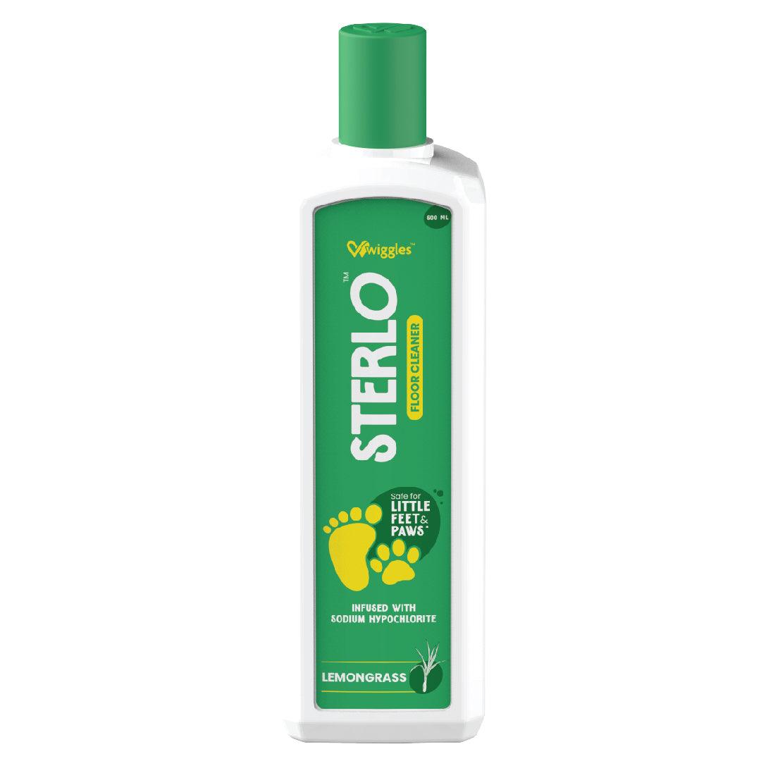 Wiggles Sterlo Floor Cleaner with Tulsi, Neem & Chamomile - 500ml - Wiggles.in