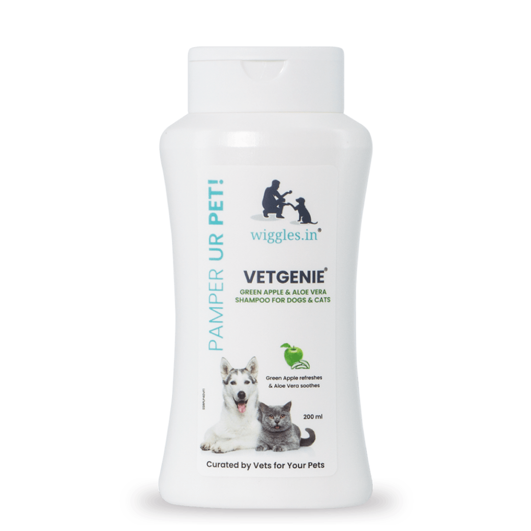 Vetgenie Shampoo for Dogs & Cats (All Breeds), 200ml