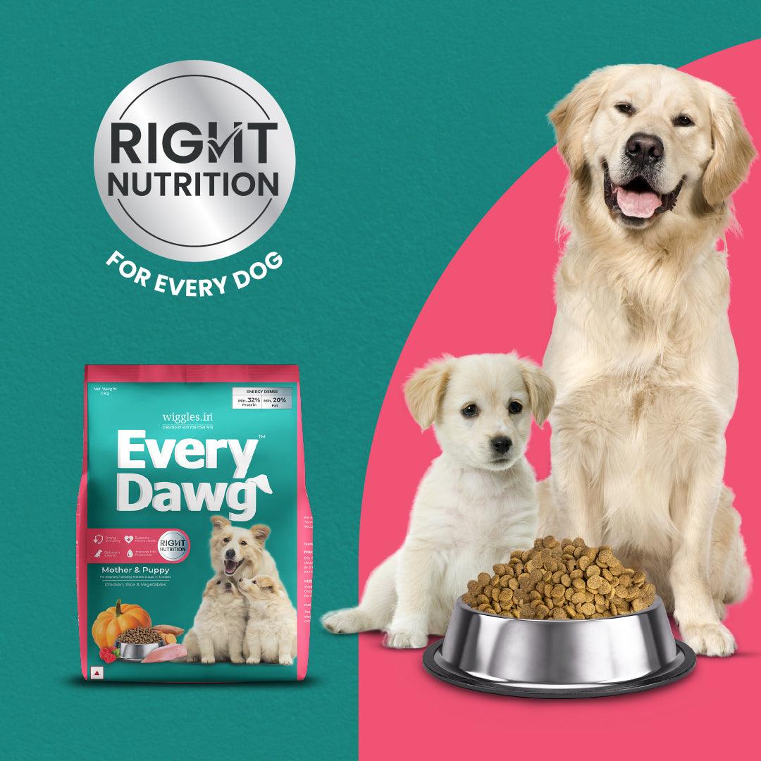 EveryDawg Mother & Puppy Starter Dry Dog Food - Wiggles.in