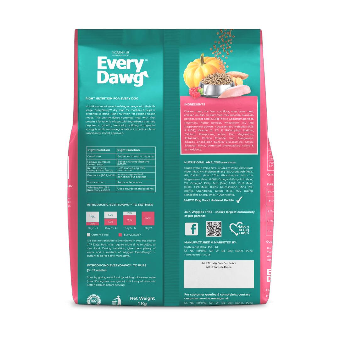 EveryDawg Mother & Puppy Starter Dry Dog Food - Wiggles.in