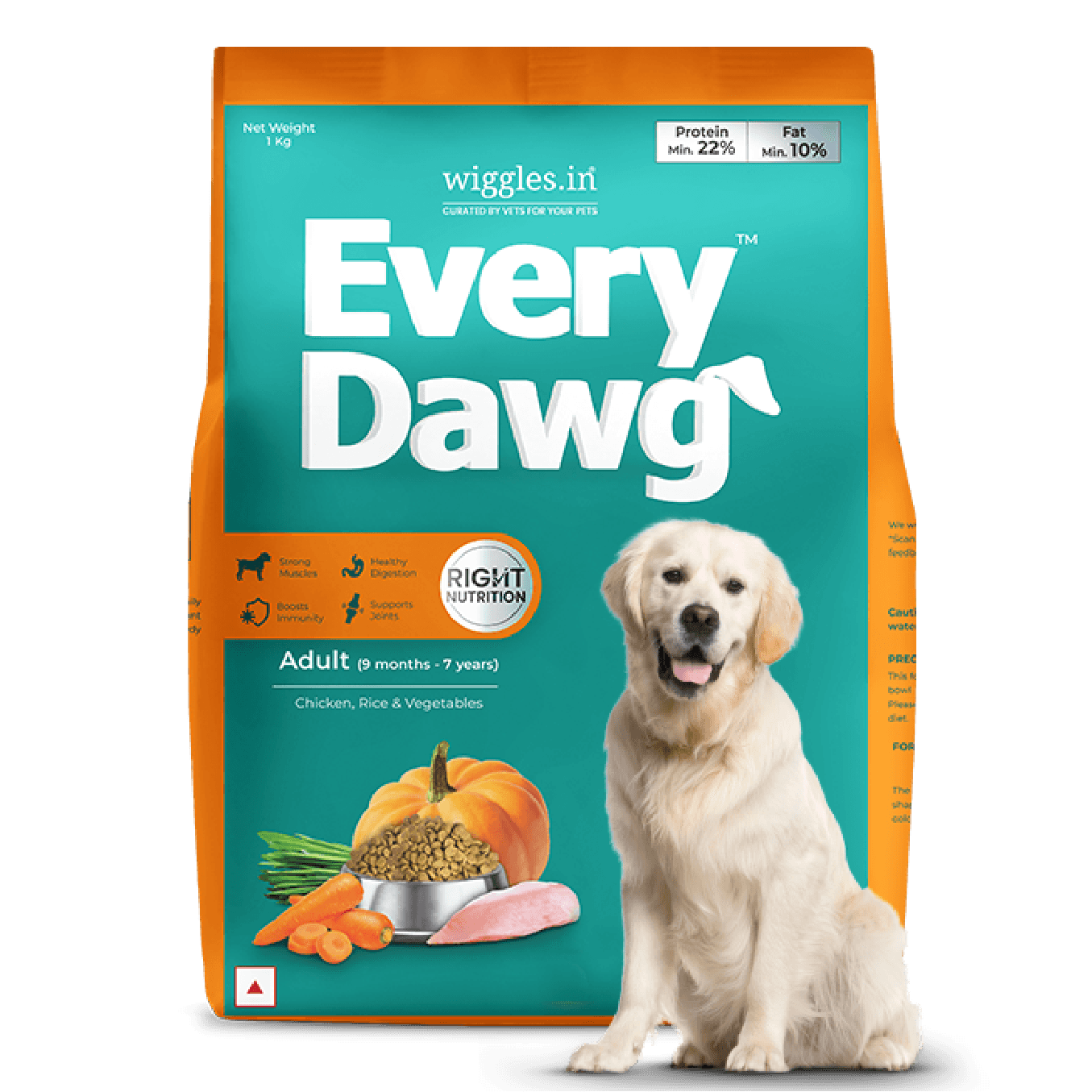 EveryDawg Adult Dry Dog Food - Chicken, Rice & Vegetables