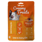 Wiggles Creamy Treats for Dogs & Cats, 20g x 5 - Wet Lickable Training Treats Adult Puppies, Kitten (Chicken Liver & Carrot) - Wiggles.in