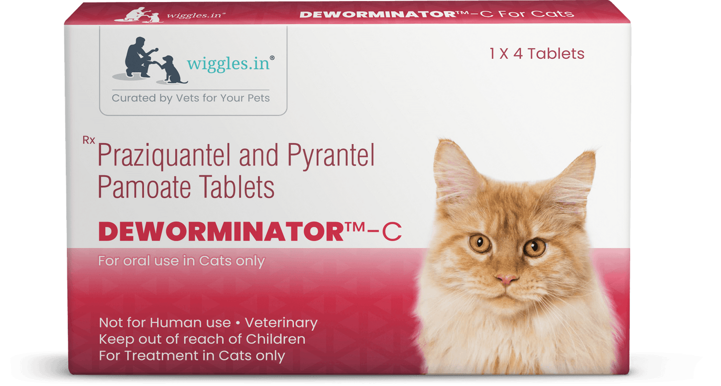 WIGGLES DEWORMINATOR™ FOR CATS (4 TAB)