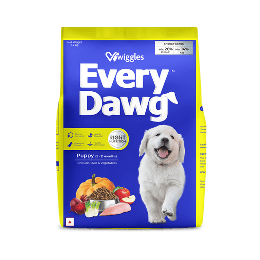 EveryDawg Puppy Dry Dog Food - Chicken, Oats & Vegetables, 1.2kg