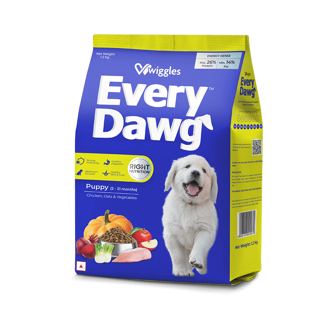 EveryDawg Puppy Dry Dog Food - Chicken, Oats & Vegetables, 1.2kg
