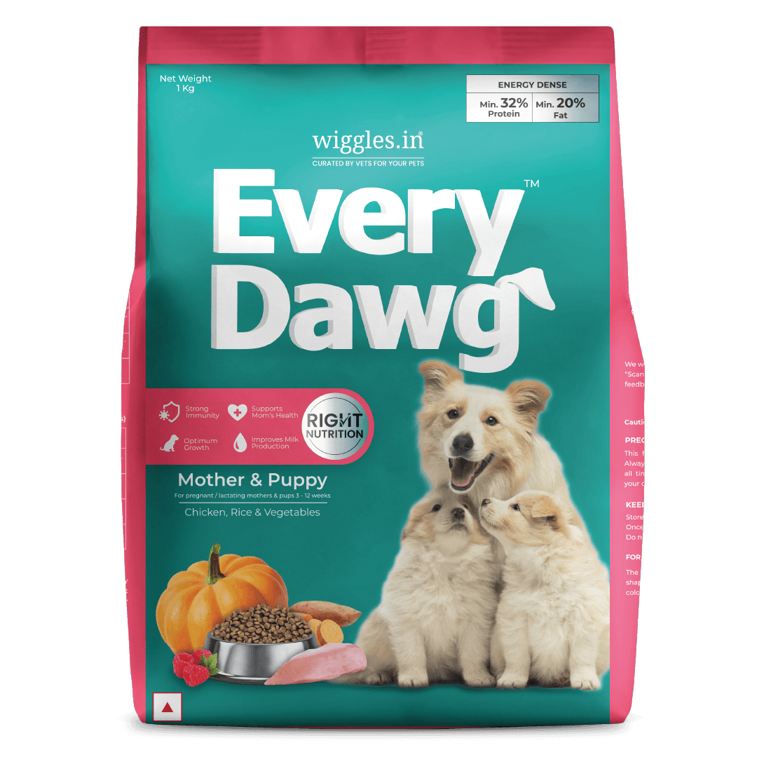 EveryDawg Mother & Puppy Starter Dry Dog Food - Wiggles.in