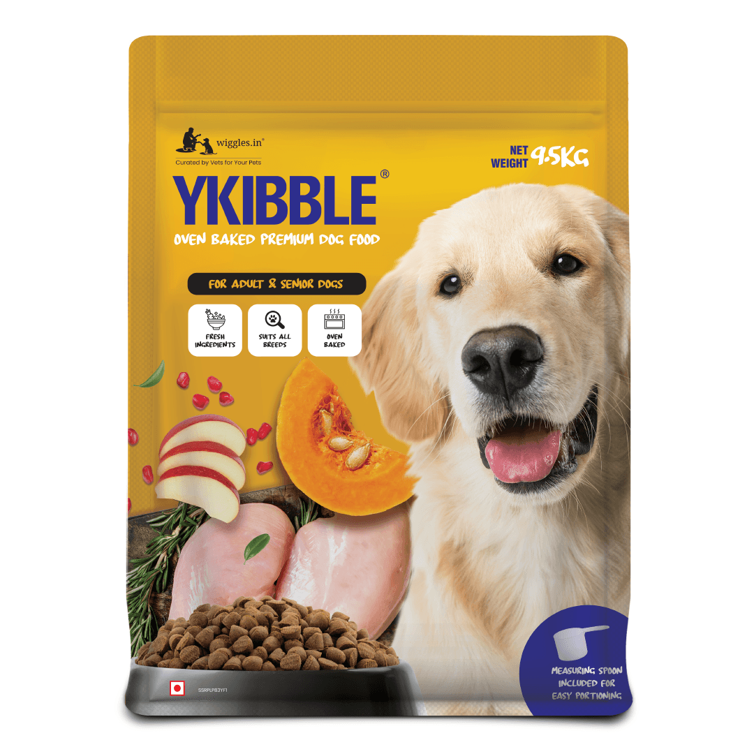 Ykibble Adult Dry Dog Food - Oven Baked Nutritionally Balanced - Chicken & Vegetables - Wiggles.in