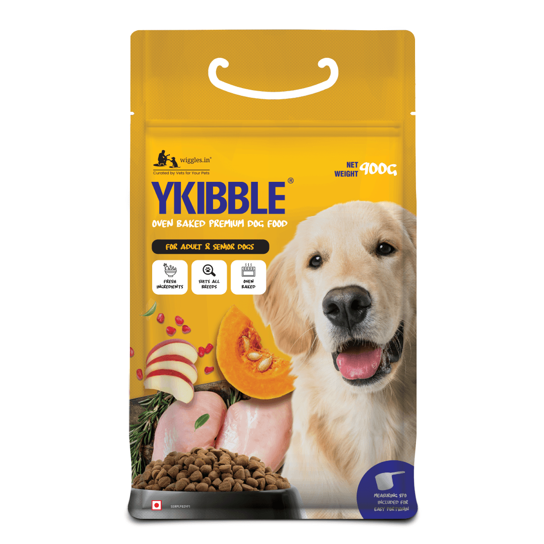 Ykibble Adult Dry Dog Food - Oven Baked Nutritionally Balanced - Chicken & Vegetables - Wiggles.in